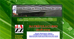 Desktop Screenshot of escuelamusicamedina.com